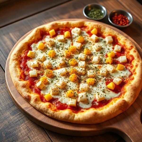Paneer Corn Pizza