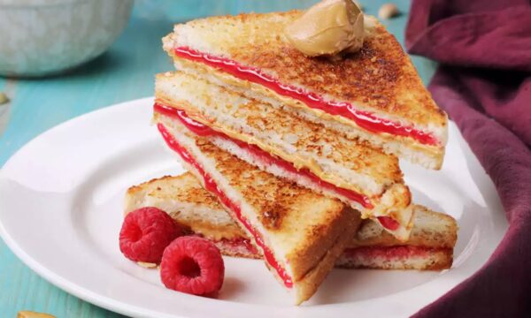Jam Cheese Grilled Sandwich