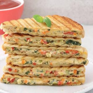 Veg Cheese Mayo Grilled Sandwich