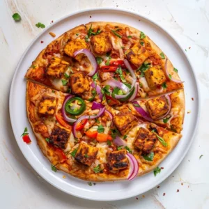 Paneer Barbeque Pizza